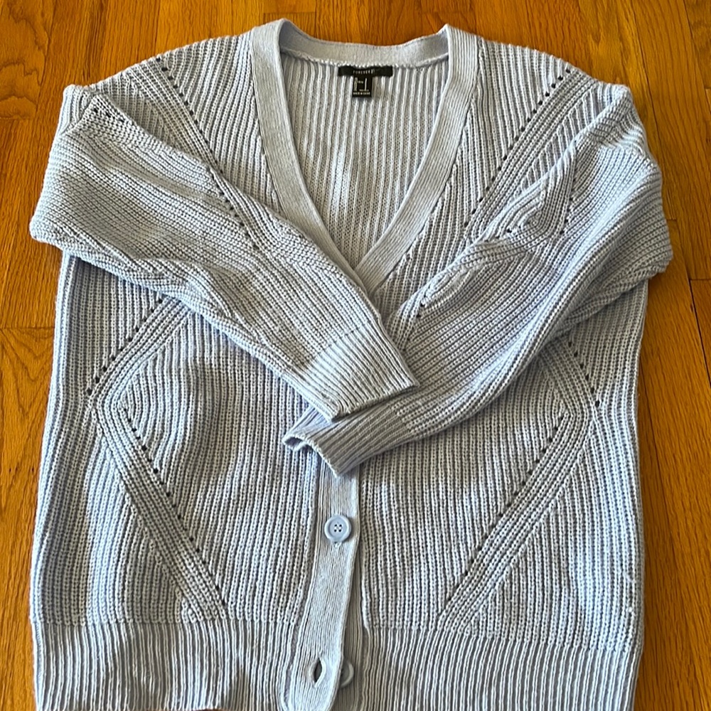 Baby Blue Cardigan